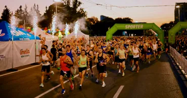 Chisinau 10 km Night Run 2026: Тысячи бегунов покорили ночные улицы Кишинёва Ⓟ