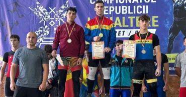 Campionii Republicii Moldova la haltere U23 au fost desemnați la Nisporeni