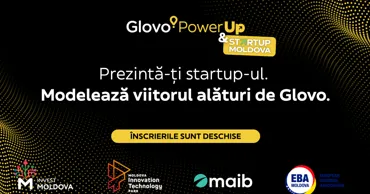Glovo lansează Power Up în Moldova, competiția dedicată start-upurilor locale Ⓟ