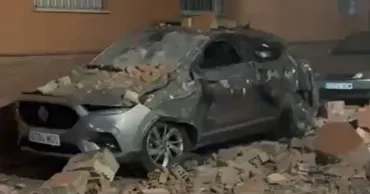 Землетрясение в южной части Испании повредило дома и автомобили