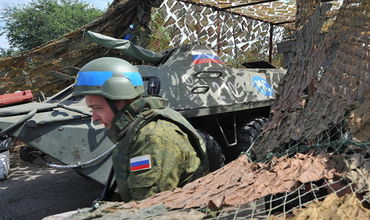 Вторым этапом ротации станет замена военнослужащих на южном участке Зоны безопасности. Фото: sputnik.md