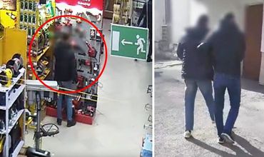Полиция задержала мужчину за кражу из строительного магазина в столице.