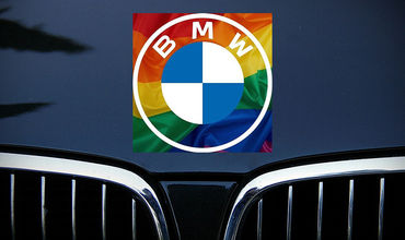 Автоконцерн BMW изменил логотип на радугу ЛГБТ.