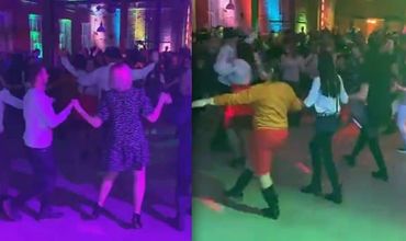 В Москве для диаспоры организовали бесплатный концерт и призывали пойти на выборы. Коллаж: Point.md