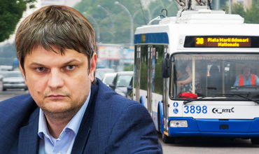 Спыну: Троллейбусы должны продолжать курсировать в Кишиневе. Коллаж: Point.md