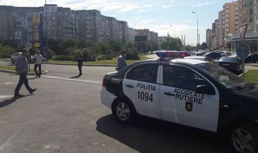 За эти выходные в Кишиневе 3 человека пострадали в ДТП. Фото: politiacapitalei.md.
