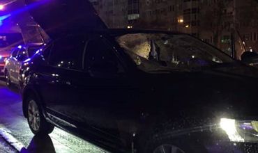 В Кишиневе комиссар полиции, направляясь к месту ДТП, сбил пешехода.