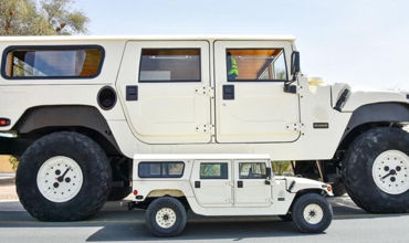 Пентхаус на колесах: показали самый большой внедорожник Hummer в мире.