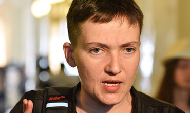 Депутат Верховной рады, член ПАСЕ Надежда Савченко.