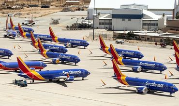 Кладбище самолетов Boeing 737 Max, полеты которых были запрещены, нашли в аэропорту Южной Калифорнии.