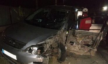 В Конгазе произошло ДТП: автомобиль столкнулся с грузовиком