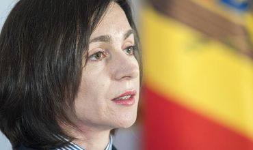 Председатель партии &#34;Действие и Солидарность&#34; Майя Санду. 
