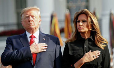 Дональд и Меланья Трамп почтили память жертв теракта 11 сентября.