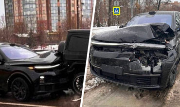 В России китайские электрогибриды Li Auto блокируются после ДТП.