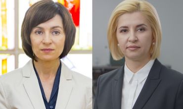 Майя Санду и Ирина Влах провели рабочую встречу в правительстве.