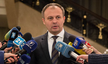 Спикер парламента Молдовы Андриан Канду.