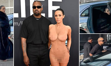 Kanye West și Bianca Censori, dați afară de la ceremonia de decernare a premiilor Grammy.