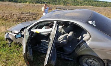 ДТП с участием BMW: у машины оторвало двигатель и колеса.