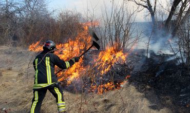 По данным ГИЧС, только за последние 24 часа было охвачено огнем более 130 гектаров земли по всей стране.