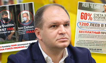 PAS подтвердил раздачу листовок о Чебане: Это в рамках кампании &#34;3 года халтуры&#34;. Коллаж: Point.md