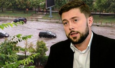 Киронда рассказал, когда прекратится затопление улицы Албишоара. Коллаж: Point.md