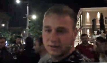 Протестующий у МВД: Мы пришли, чтобы узурпировать власть.