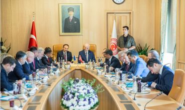Андриан Канду и премьер-министр Турции Бинали Йылдырым обсудили открытие Генерального консульства Турецкой Республики в Комрате.
