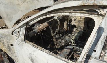 Подозреваемый в поджоге поссорился с владельцем автомобиля и был им побит при свидетелях