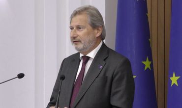 Европейский комиссар по расширению и политике добрососедства Йоханнес Хан.
