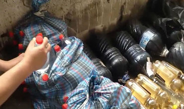 На Чеканах торговали «левым» алкоголем.