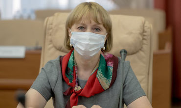 Министр здравоохранения Алла Немеренко. 