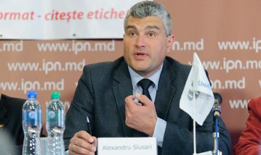Вице-председатель партии "Достоинство и правда" Александр Слусарь. Фото: ipn.md
