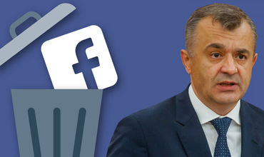Кику удалил из Facebook критический пост в адрес партнеров по развитию. Фото: Point.md.
