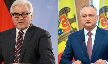 Додон провел телефонный разговор с президентом Германии.