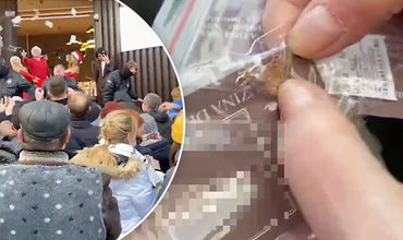 В столице на открытии ювелирного магазина в толпу разбросали 1 кг золота и серебра. Коллаж: Point.md