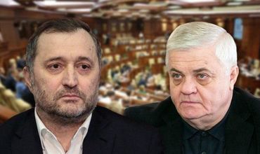 Политолог Анатол Цэрану и лидер ЛДПМ Влад Филат. Коллаж: Point.md.
