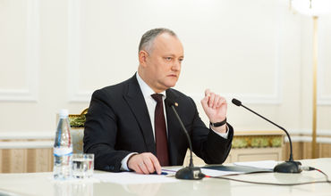 Додон призвал граждан не участвовать в мероприятиях унионистов