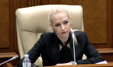 Депутат от партии "Шор" Марина Таубер.