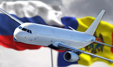 Михай Попшой рассказала об авиарейсах из Молдовы в РФ. Коллаж Point.md.