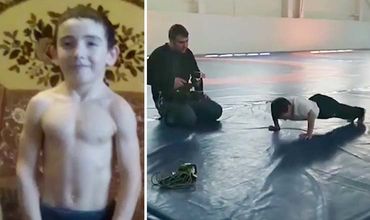 Льянов вдохновился успехами Рахима Куриева из Чечни, который отжался от пола 3202 раза.
