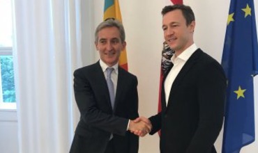 Вице-премьер по европейской интеграции Юрие Лянкэ совершил визит в Вену