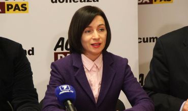Председатель фракции PAS и блока ACUM Майя Санду.