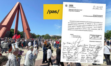 PAS разработала законопроект о замене Дня Победы 9 мая. Коллаж: Point.md