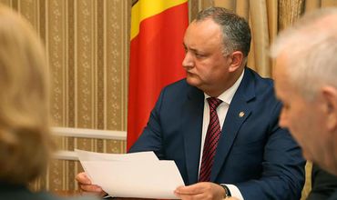 Президент Молдовы Игорь Додон.