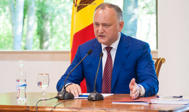 Президент Молдовы провел брифинг для прессы по поводу сегодняшнего решения Конституционного суда.  