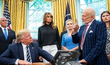 Базз Олдрин на встрече с Трампом заявил о своем разочаровании в действиях NASA за последние 10-15 лет.