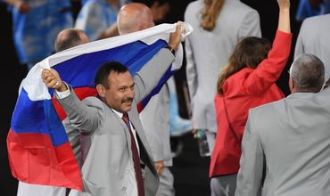 Cпортсмен из Белоруссии вынес на открытии Паралимпиады в Рио-де-Жанейро российский флаг.