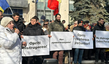 БКС провел акцию протеста и потребовал отставки правительства Речана.