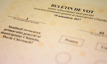 В Кишиневе проходит референдум по отставке мэра Дорина Киртоакэ.