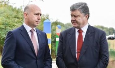 Порошенко пообещал помочь Молдове восстановить контроль над Приднестровьем.